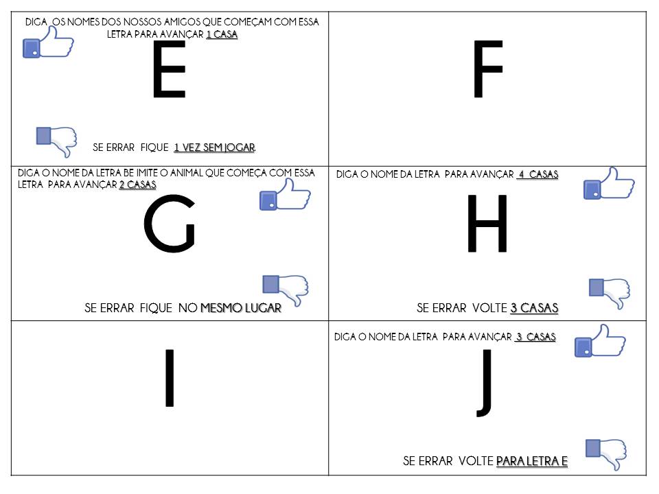 Jogo: Trilha do Alfabeto - (físico)