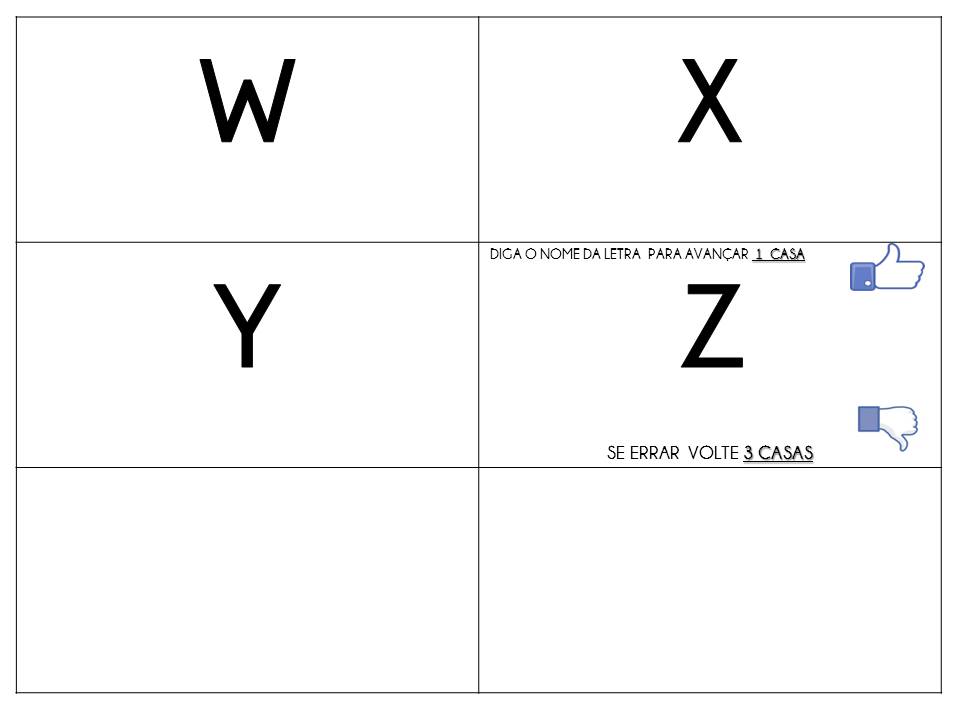 Trilha do Alfabeto