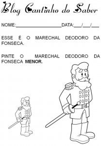 Atividades da proclamação da república