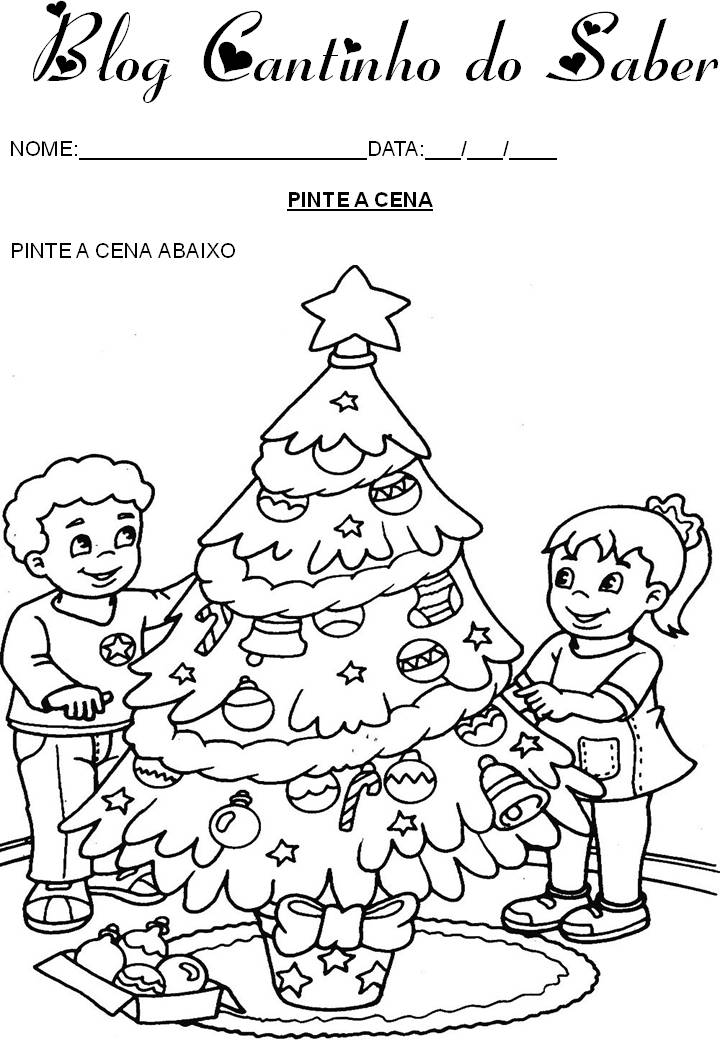 Arquivos natal - Página 28 de 30 - Atividades para a Educação Infantil -  Cantinho do Saber