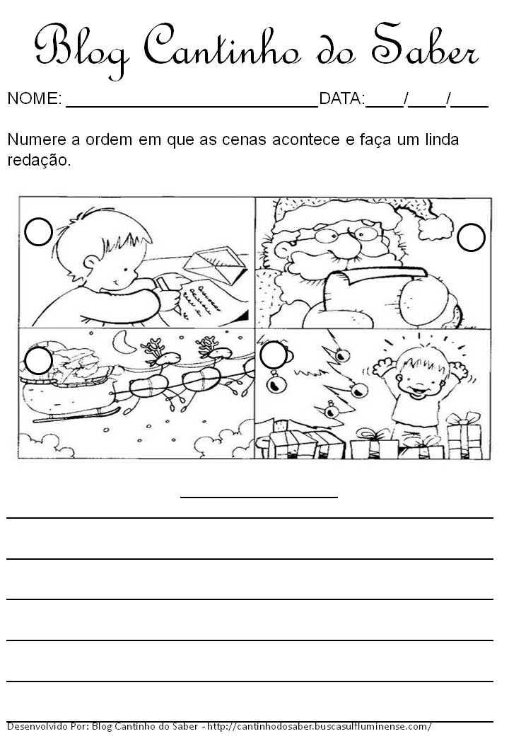 Arquivos atividades para o natal - Página 9 de 13 - Atividades para a  Educação Infantil - Cantinho do Saber