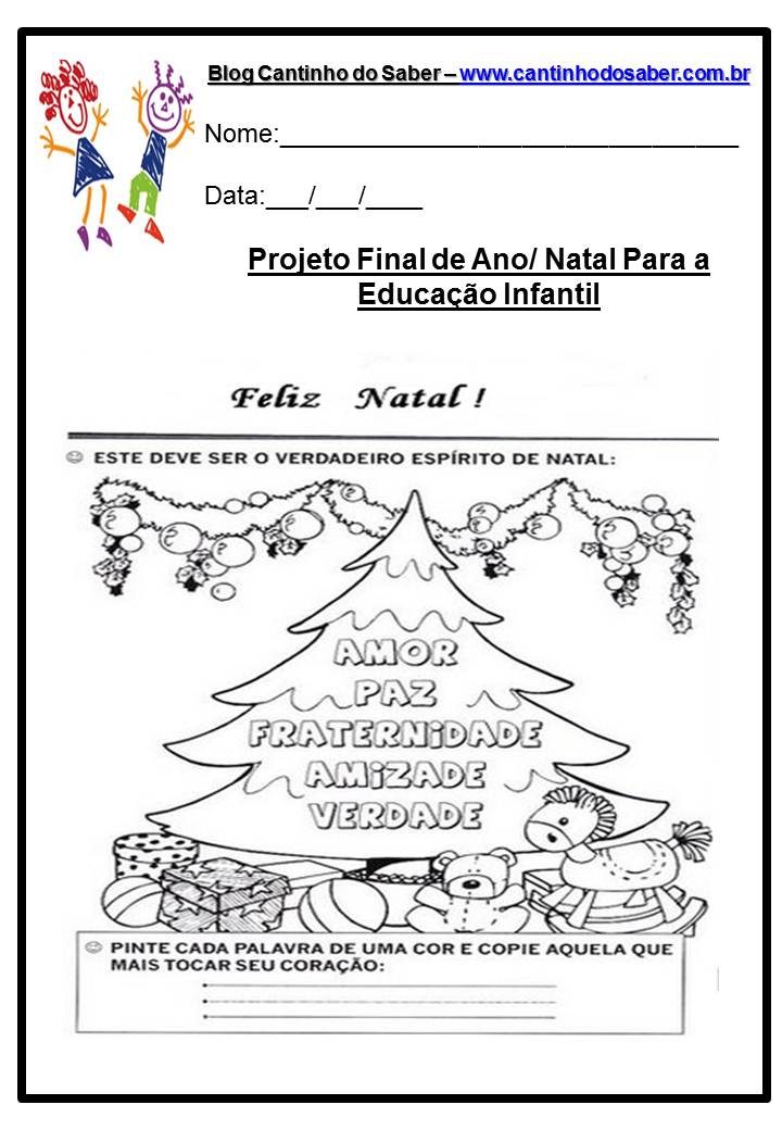 Dia do Natal várias atividades para a Educação Infantil