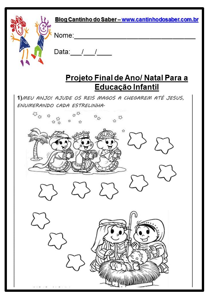Arquivos natal - Página 16 de 30 - Atividades para a Educação Infantil -  Cantinho do Saber