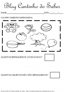 Atividades para o dia das crianças