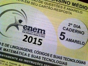 Provas E Gabaritos Do ENEM 2015 Para Estudar Para A Prova