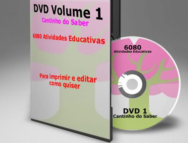 DVD Cantinho do Saber Volume 1