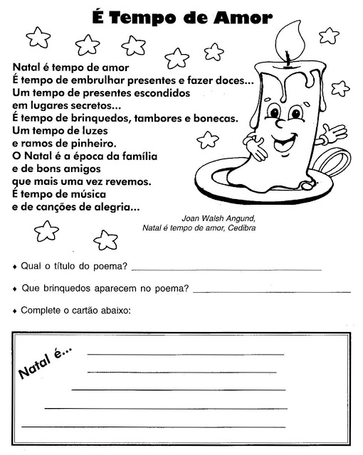 Arquivos Textos - Página 2 de 2 - Atividades para a Educação Infantil -  Cantinho do Saber
