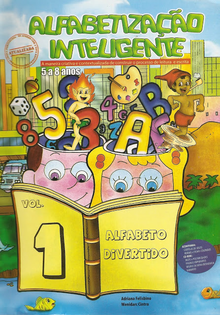 Livro Alfabetização Inteligente Volume 5 Completo - Atividades para a  Educação Infantil - Cantinho do Saber