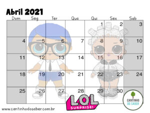 calendario lol surprise abril 2021