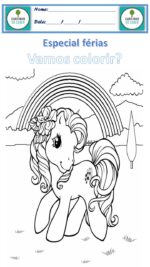 Desenhos para Colorir nas Férias
