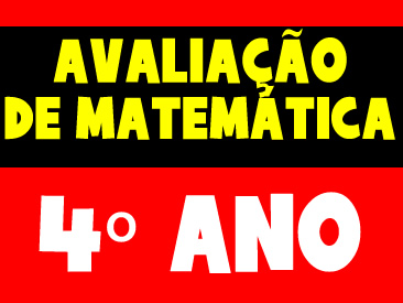 AVALIAÇÃO DIAGNÓSTICA PARA 4 ANO DE MATEMÁTICA - Atividades para a Educação  Infantil - Cantinho do Saber