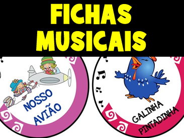 FICHAS MUSICAIS PARA CAIXINHAS MUSICAIS