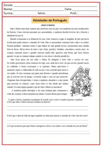 APOSTILA DE ATIVIDADES DE REVISÃO 3 ANO - TODAS MATÉRIAS