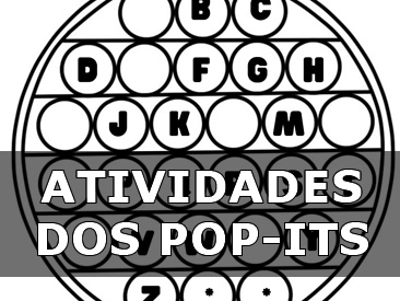 ATIVIDADES DOS POP-ITS