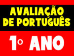 Avaliação de Português para o 1º Ano
