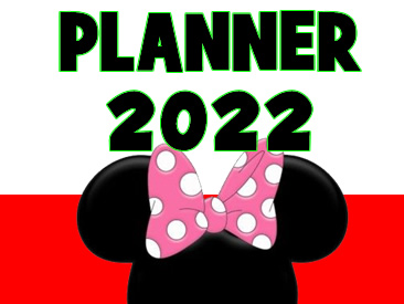 PLANNER 2022 DA MINNIE COMPLETO