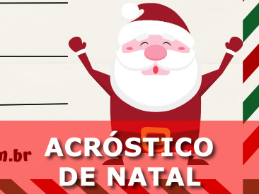 ACRÓSTICO DE NATAL