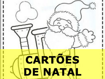 CARTÕES DE NATAL PRONTOS PARA IMPRIMIR