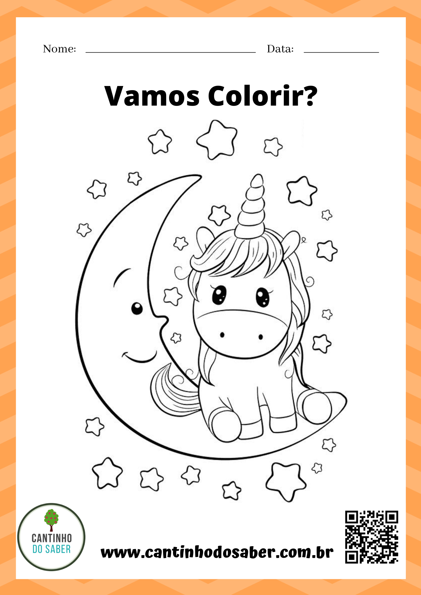 desenho para colorir cavalo - Atividades para a Educação Infantil -  Cantinho do Saber