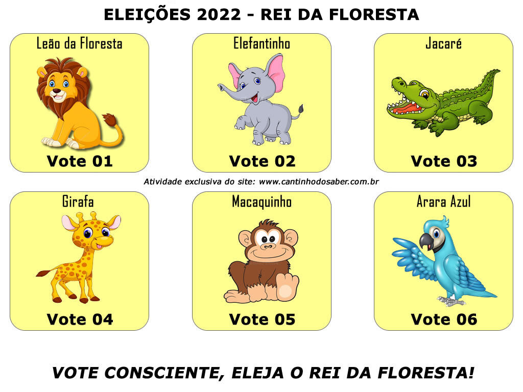 ELEIÇÕES 2022 - O REI DA FLORESTA