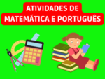 10 Atividades de matemática e português