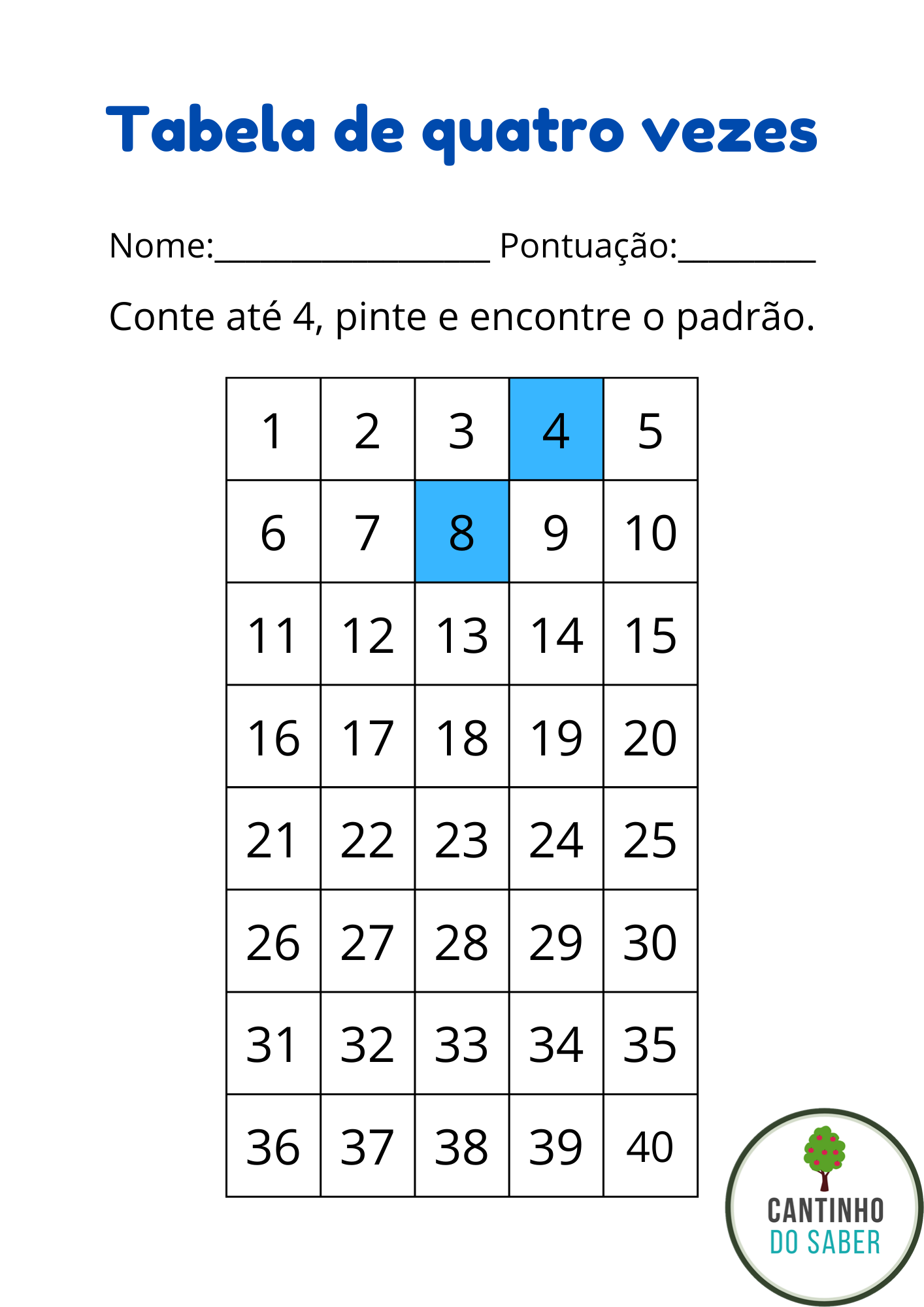 Atividade 37 - Jogos Matemáticos - Educação Infantil 