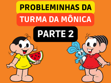 Quebra Cabeça - Turma da Mônica 2 Partes