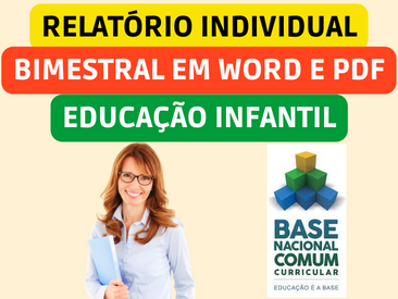 RELATÓRIO INDIVIDUAL BIMESTRAL DE EDUCAÇÃO INFANTIL