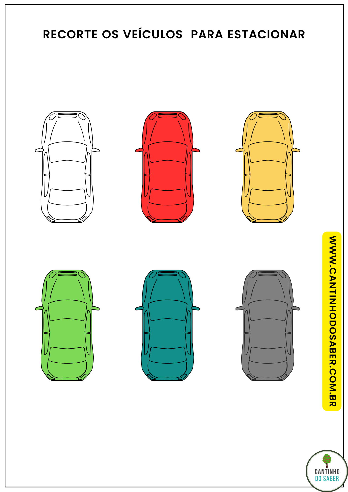 Atividade Matemática Educação Infantil Jogo do Estacionamento  Jogos  educação infantil, Atividades matematica educação infantil, Educação  infantil