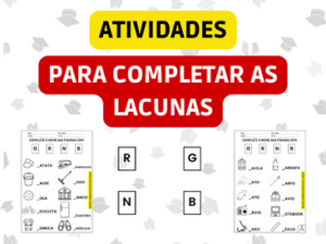 COMPLETE AS LACUNAS - PALAVRAS COM G R N B