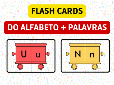 flash cards do alfabeto