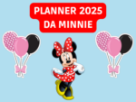 PLANNER 2025 DA MINNIE COMPLETO PARA IMPRIMIR