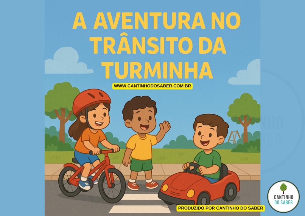 A HISTÓRIA A AVENTURA NO TRÂNSITO DA TURMINHA