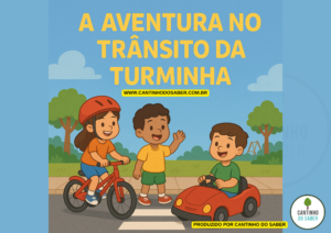 A HISTÓRIA A AVENTURA NO TRÂNSITO DA TURMINHA