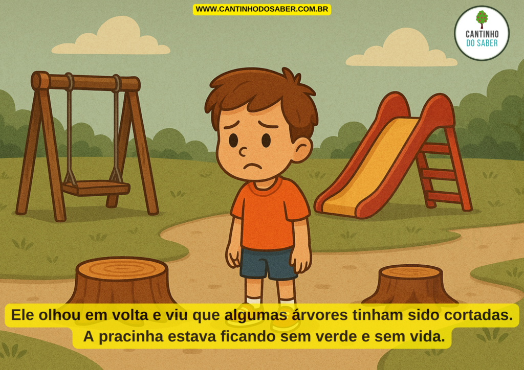 O MENINO QUE AMAVA AS ÁRVORES: UMA HISTÓRIA INFANTIL SOBRE PRESERVAÇÃO DA NATUREZA