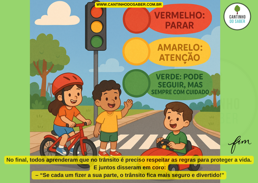 A HISTÓRIA A AVENTURA NO TRÂNSITO DA TURMINHA