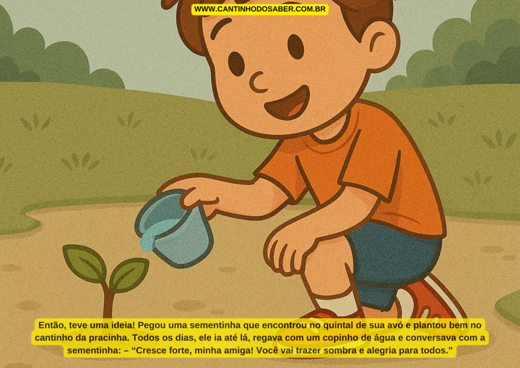O MENINO QUE AMAVA AS ÁRVORES: UMA HISTÓRIA INFANTIL SOBRE PRESERVAÇÃO DA NATUREZA