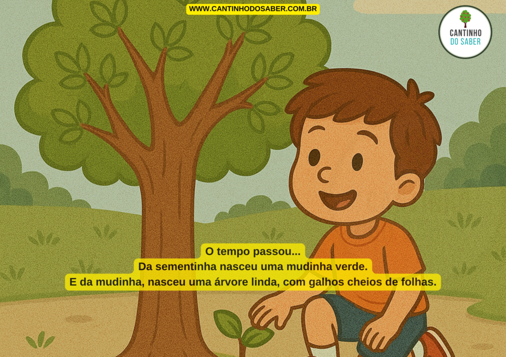 O MENINO QUE AMAVA AS ÁRVORES: UMA HISTÓRIA INFANTIL SOBRE PRESERVAÇÃO DA NATUREZA