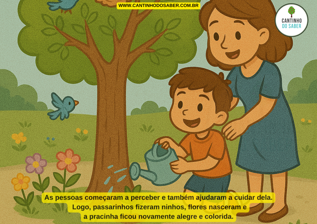 O MENINO QUE AMAVA AS ÁRVORES: UMA HISTÓRIA INFANTIL SOBRE PRESERVAÇÃO DA NATUREZA