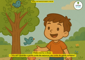 O MENINO QUE AMAVA AS ÁRVORES: UMA HISTÓRIA INFANTIL SOBRE PRESERVAÇÃO DA NATUREZA