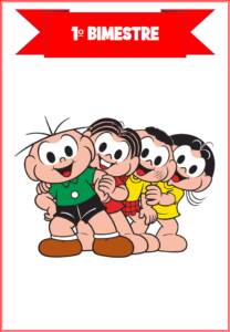 planner 2026 turma da monica