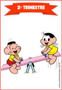 planner 2026 turma da monica