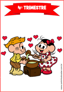 planner 2026 turma da monica