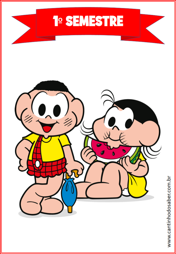 planner 2026 turma da monica