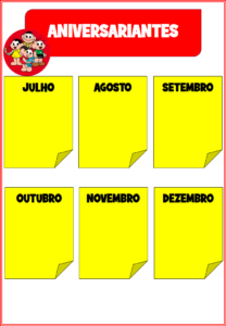 planner 2026 turma da monica