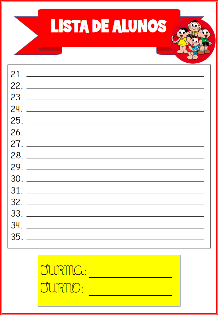 planner 2026 turma da monica